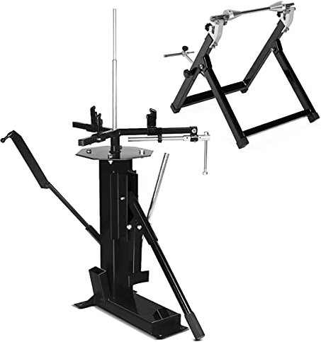 Reifenmontiergerät für Chopper/Custombike Slim + Wuchtbock XL9B CB25576