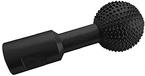 Kugelförmiger Hartmetall-Drehfräser für Holzbearbeitung, 40 mm Durchmesser, Kugel-Dreh-Holzraspeln, Schneidfräser, Kugelhohl, für Winkelschleifer, Holzpolieren, Gravurschale