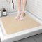 Walant Duschmatte rutschfest, 53 * 53cm Luffa Massage Duschmatten mit Ablauflöchern,Anti-Schimmel | Schnell trocknend | waschbar PVC Duschmatten,für Nassbereiche,sicher für Kinder und ältere Menschen