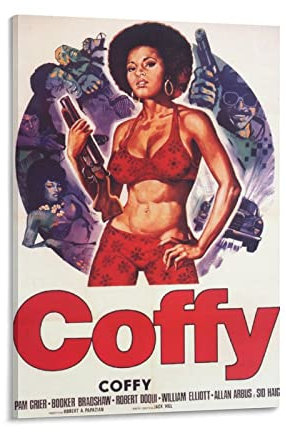 Coffy Classic Movie Poster Wall Art Poster Prints Home Decor Picture Canvas Painting Posters 08x12inch(20x30cm)