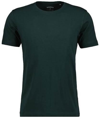 RAGMAN Herren My Favorite T-Shirt Dunkelgrün-386, L