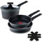 MasterPro Set 3pcs Cacerola 24+28 + Sarten 24 IND GASTRO MP