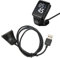 Chargeur de Montre, pour Câble USB de Rechange pour Chargeur de Montre pour Tom Tom pour Runner2, Adventurer 1 M Noir
