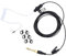 Generic IFB In-Ear-Kopfhörer, 3,5 mm, universelles Monitor-Set, unsichtbares Headset, Anker, Nachrichten, Musik, TV, Broadcaster für iPhone, Android, Telex, Clear-Com, Comrex, Lecstronics (schwarz)