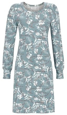 Ringella Sleepshirt mit Floraldessin Farbe seegrün, Größe 40