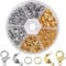 460pcs Lobster Clasps for Jewellery Making - Durable Bracelet and Necklace Clasp Kit, Metal Clasps, Easy to Use for DIY Crafts and Repairs, Perfect for Jewellery Projects