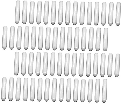 200pcs White Plastic Dishwasher Prong Caps for Tubing | Tool-free Fit for Threaded Parts, Covers Bolt Ends, Rack Repair Restore Use