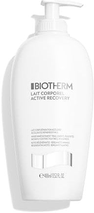 Biotherm Lait Corporel Active Recovery Bodylotion, intensiv feuchtigkeitsspendende Körperlotion für alle Hauttypen, beruhigende Körperpflege, 400ml