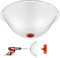 Dreyoo Debris Dust Collector & Air Cleaners Durable Electric Drill Hole Saw Dust Bowl Tool Accessories Drill Dust Collector for Clean Drilling
