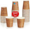 MH QUALITY Kaffeebecher To Go 300ml / 12 Oz - 200 Stück Premium Einweg Pappbecher Ohne Deckel für Kaffee | Hochwertige Coffee To Go Becher