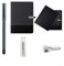 ComfyHarbor Intelligent Paper Screen Notebook with Cloud Sync, Smart Digital Notebook with Included Pen, 17.5x24cm PU Leather Writing Pad for Notes & Sketches, Portable E-Ink Journal (Black)