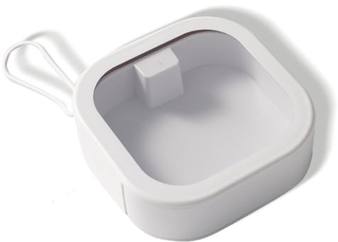 Zymoplas Falsche Zähne Aufbewahrungsbox Kunststoff Mundschutz Badetasche Tasche Home Reisebehälter Gesundheit Zahngummi Zubehör