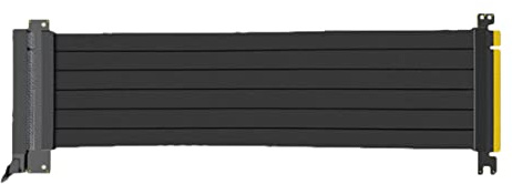 NUOBESTY 180degree Gpu Cable Thickness Pci-e Extender Riser Cable Support Bracket Signal Transmission Stable