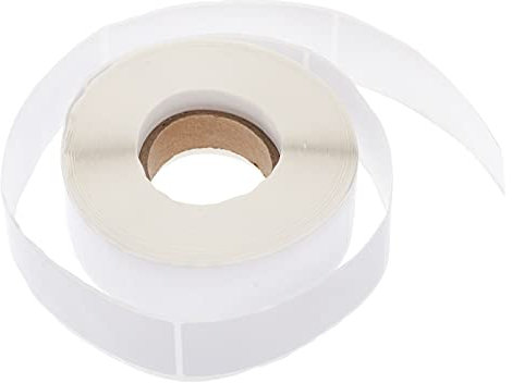 LAPYAPPE 1 rollo Etiquetas Autoadhesivas Blancas para Alimentos de Etiquetas Clasificadas para Congelador Frascos para Etiquetado Cocina y Manualidades