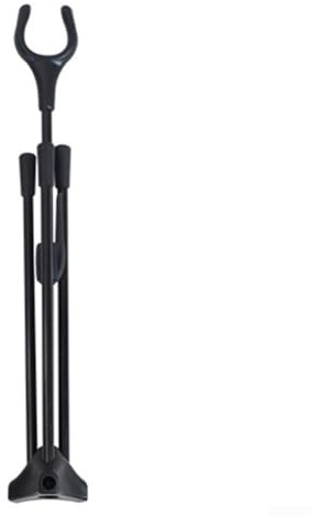 Stabiler und leichter Bogenständer, faltbares Design für Recurve und Longbow (schwarz)