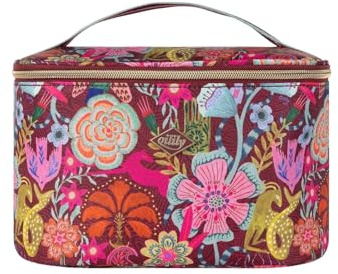 Oilily Kosmetiktasche Cady Beauty Case Cabernet bunt