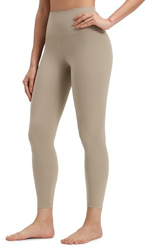 CRZ YOGA Women's Butterluxe Yoga Leggings 25'' - High Waisted Workout Gym Leggings Buttery Soft Yoga Pants Oak 12