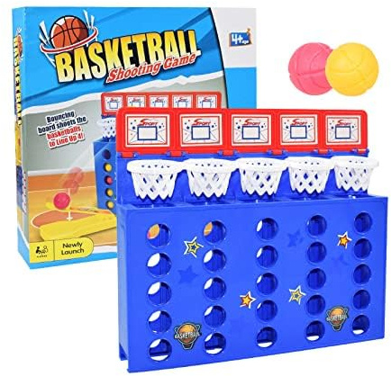 Bounce Bälle Game Mini Basketball Spiele Action Bälle Spiel Mini Basketball Tischspiel Interaktive Spiele Gesellschaftsspiel Strategiespiel für Kinder und Familie