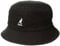 Kangol Washed Bucket Hat Fischerhut Stoffhut, Sommerhut, Strandhut, Anglerhut Sommerhut Strandhut (L (58-59 cm) - schwarz)