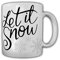 Tasse Let it Snow Schneeflocken Winter Weihnachten Tradition Last Minute#27768