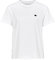 OPUS Damen Kurzarmshirt | T-Shirt SERZ Regular aus Organic Cotton White, 44