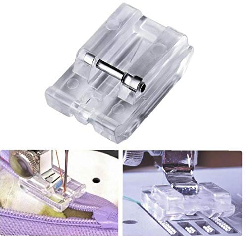 Machine À Coudre en Plastique du Pied- Pièces Pieds Zipper Invisible Kit Machine À Broder Outils Accessoires