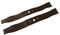 SECURA Jeu de lames (mulching) compatible avec Stiga SC 9812B Tracteur de pelouse