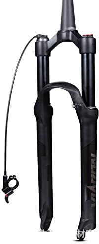 Fourche VTT Avant À Suspension Pneumatique Vélo 26 27,5 29 Pouces, Alliage D'aluminium 1-1/8 Ultra-léger Vélo VTT Amortisseur avec Ajustement Rebond Voyage 120mm