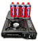 Portable Camping Gas Cooker Stove + 8 Butane Refill Bottles For Fishing Picn/Camp Cooking Gear Cookwar Camping Utensils Supplies Kitchen Grills BBQ Essentials