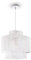 Paco Home Pendelleuchte Esstisch Papier Boho Hängelampe Esszimmer Lampe E27 Hängeleuchte Rattan, Farbe:Weiß (Ø40cm), Leuchtenart___Farbe:Pendelleuchte - Weiß