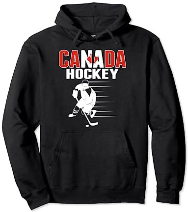 Canada Ice Hockey Fans Trikot – Support Canadian Hockey Team Pullover Hoodie