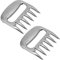Ausla Griffes de Cuisine, 2 Pinces à Viande PCS, Fourchette à Découper la Viande pour Griller la Viande Barbecue et Rôti, 6 Griffes