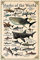 Bonoff Sharks Of The World Shark Types Knowledge Vintage Decor Poster Wandkunst Dekor Metallschild Poster 20,3 x 30,5 cm