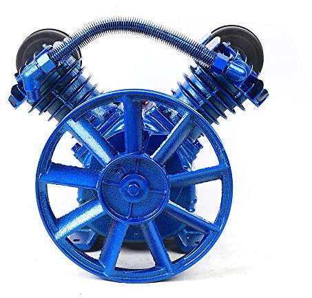 Compresseur d'air comprimé 4 kW Tête de pompe 2200 W 3HP Type V 2 cylindres 250 l/min Compresseur d'air comprimé