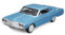 Maisto Chevrolet Impala (1964): Modellauto im Maßstab 1:24, Türen beweglich, blau (532908)