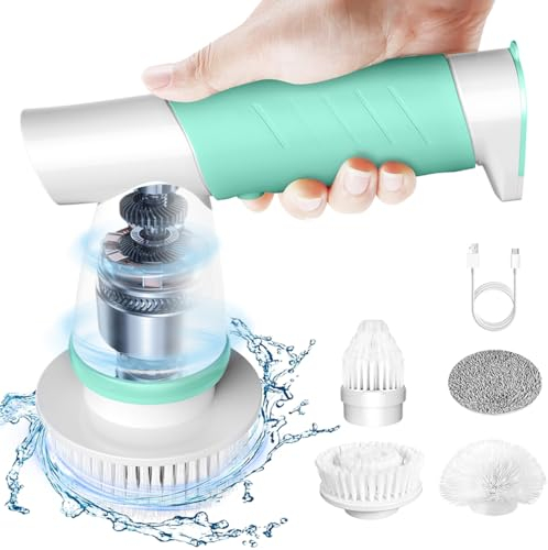 Cepillo de limpieza eléctrico para sala (gris normal)