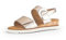 Gabor Damen Keilsandalen, Frauen Sandalen,Moderate Mehrweite (G),flach,Sommerschuhe,Freizeitschuhe,Puder (Kork/Creme),42 EU / 8 UK