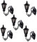 Hoement Diy Miniature Wall Lamps Battery Operated Wall Light Model Table Decor