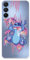 Case Compatible with Samsung Galaxy A15 5G Official Disney Stitch Graffiti to Protect Your Mobile Phone, Transparent Silicone Case with Official Licence of Lilo & Stitch