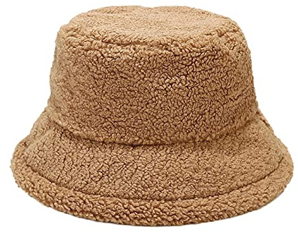 Winter Fischerhut Unisex Fleece Wintermütze Plüsch Fischerhut Anglerhut Weihnachts Druck Fischerhüte Damen Herren Winterhut Breite Krempe Freizeithut Wärmer Bucket Hat Sonnenhut