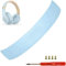 MinHutYa Replacement Studio 3 Top Headband Repair Parts Compatible with Beats Studio3 Wireless Studio 2.0 Wireless Over-Ear Headphones (Crystal Blue)