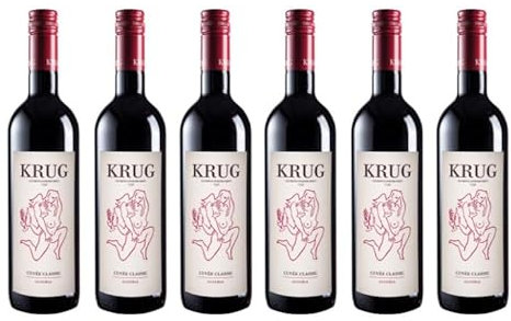6x 0,75l - 2023er - Krug - Cuvée Classic - Thermenregion - Österreich - Rotwein trocken