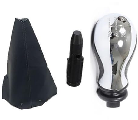 para Citroen para C5 2001 2002 2003 2004-2008 para Xsara para Picasso 1999-2008 Perilla Cambio Caja Cambios Manual para automóvil Bota 5 velocidades Funda para Palanca de Cambios de Coche(Set)