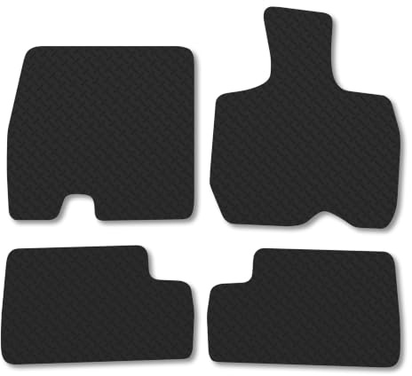Omoda e5 (2024-2025) 5mm Rubber Car Mats | Heavy Duty Rubber Tailored Fit Floor Mats Full Coverage Durable Waterproof Accessories Easy Clean Anti Slip Made in the UK