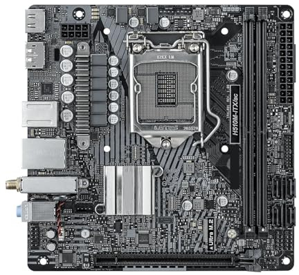 H510M-ITX/ac Mini-ITX Motherboard H510 2xDDR4 LGA1200 Ultra M.2 support i7-11700 i3-10305 i9-11900 i5-10600 cpu
