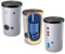 160 L Warmwasserspeicher mit 1 Wärmetauscher inkl. Isolierung, 6 kW Heizelement, Thermoregler, Flansch u. Dichtung