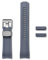 CRAFTER BLUE CB10 Uhrenarmband mit Rundanstoß Schnelllösendes weiches Gummiband Ersatz für Seiko Skx-Serie SKX007, SKX009 etc. und 5 Sports-Serie SRPD51K1, SRPD53K1 etc. - Grau