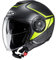 HJC Unisex-Adult I40 Camet Motorradhelm, schwarz gelb, XL