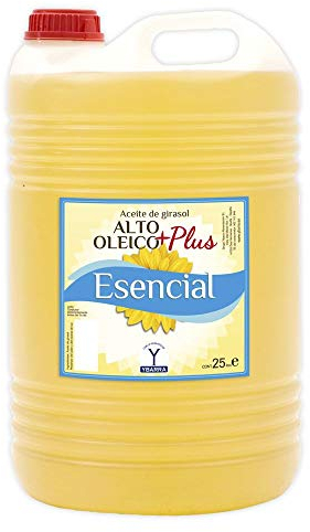 ACEITE DE GIRASOL ALTO OLEICO ESENCIAL PLUS 25 LITROS (1 GARRAFA)