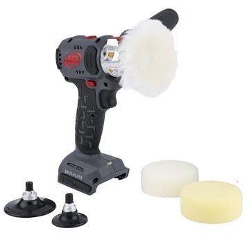 Ingersoll Rand G4621 IQV20 Cordless Polisher/Sander Kit 3 Brushless Motor Schwarz für längeren Laufzeit und Vielseitigkeit